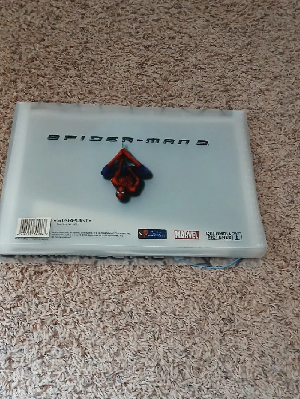 Spider-Man 2 Graphic Hardcover Notebook - Red & Blue